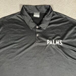 Nike Shirt Mens 3XL Black Golf Polo Performance Stretch Dri-Fit Casual Logo NWT